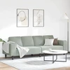 Svetainės sofa Šviesiai pilka 250 x 77 x 76 cm