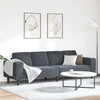 Svetainės sofa Tamsiai pilka 250 x 77 x 76 cm