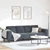 Svetainės sofa Tamsiai pilka 250 x 77 x 76 cm