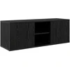 TV staliukas Televizoriaus spintelė 100 x 31,5 x 35 cm Juodas ąžuolas