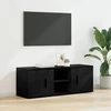 TV staliukas Televizoriaus spintelė 100 x 31,5 x 35 cm Juodas ąžuolas