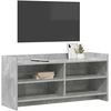 TV staliukas Televizoriaus spintelė 100 x 33 x 47 cm Betono pilka