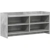 TV staliukas Televizoriaus spintelė 100 x 33 x 47 cm Betono pilka