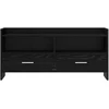 TV staliukas Televizoriaus spintelė 100 x 33 x 47 cm Juodojo ąžuolo