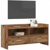 TV staliukas Televizoriaus spintelė 100 x 33 x 47 cm Sendintos medienos