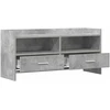 TV staliukas Televizoriaus spintelė 100 x 33 x 47 cm Betono pilka