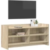 TV staliukas Televizoriaus spintelė 100 x 33 x 47 cm Sonoma ąžuolas
