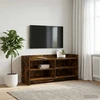 TV staliukas Televizoriaus spintelė 100 x 33 x 47 cm Dūminio ąžuolo
