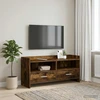 TV staliukas Televizoriaus spintelė 100 x 33 x 47 cm Dūminio ąžuolo