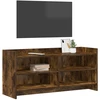 TV staliukas Televizoriaus spintelė 100 x 33 x 47 cm Dūminio ąžuolo