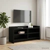 TV staliukas Televizoriaus spintelė 100 x 33 x 47 cm Juodojo ąžuolo