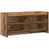 TV staliukas Televizoriaus spintelė 100 x 33 x 47 cm Sendintos medienos