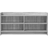 TV staliukas Televizoriaus spintelė 100 x 33 x 47 cm Pilka Sonoma