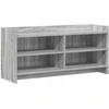 TV staliukas Televizoriaus spintelė 100 x 33 x 47 cm Pilka Sonoma