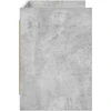 TV staliukas Televizoriaus spintelė 100 x 33 x 47 cm Betono pilka