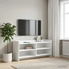 TV staliukas Televizoriaus spintelė 100 x 33 x 47 cm Balta Apdirbta mediena
