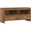 TV staliukas Televizoriaus spintelė 100 x 33 x 47 cm Sendintos medienos