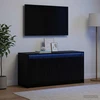 TV staliukas Televizoriaus spintelė 100 x 34 x 50 cm Juodojo ąžuolo