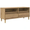 TV staliukas Televizoriaus spintelė 100 x 34,5 x 44,5 cm Amatininkų ąžuolas