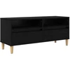 TV staliukas Televizoriaus spintelė 100 x 34,5 x 44,5 cm Juodas ąžuolas