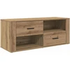 TV staliukas Televizoriaus spintelė 100 x 35 x 40 cm Amatininkų ąžuolas