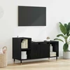 TV staliukas Televizoriaus spintelė 100 x 35 x 55 cm Juodas ąžuolas