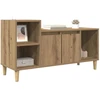 TV staliukas Televizoriaus spintelė 100 x 35 x 55 cm Amatininkų ąžuolas