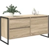 TV staliukas Televizoriaus spintelė 100 x 36 x 49.5 cm Sonoma ąžuolas