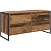 TV staliukas Televizoriaus spintelė 100 x 36 x 49.5 cm Senovinis medis