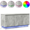 TV staliukas Televizoriaus spintelė 100 x 38 x 49 cm Betono pilka