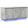 TV staliukas Televizoriaus spintelė 100 x 38 x 49 cm Betono pilka