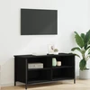 TV staliukas Televizoriaus spintelė 100 x 40 x 50 cm Juodas ąžuolas