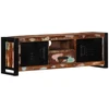 TV staliukas televizoriaus spintelė 100x30x35 cm Regeneruota medžio masyva