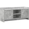 TV staliukas Televizoriaus spintelė 102 x 33 x 47 cm Betono pilka