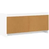 TV staliukas Televizoriaus spintelė 102 x 33 x 47 cm Balta Apdirbta mediena