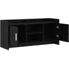 TV staliukas Televizoriaus spintelė 102 x 33 x 47 cm Juodojo ąžuolo