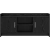 TV staliukas Televizoriaus spintelė 102 x 33 x 47 cm Juodojo ąžuolo