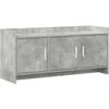 TV staliukas Televizoriaus spintelė 102 x 33 x 47 cm Betono pilka