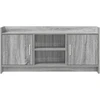 TV staliukas Televizoriaus spintelė 102 x 33 x 47 cm Pilka Sonoma