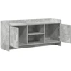 TV staliukas Televizoriaus spintelė 102 x 33 x 47 cm Betono pilka