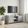 TV staliukas Televizoriaus spintelė 102 x 33 x 47 cm Pilka Sonoma