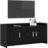 TV staliukas Televizoriaus spintelė 102 x 33 x 47 cm Juodojo ąžuolo