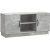 TV staliukas Televizoriaus spintelė 102 x 34,5 x 47 cm Betono pilka