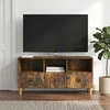 TV staliukas Televizoriaus spintelė 102 x 34,5 x 50 cm Rūkytas Ąžuolas