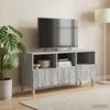 TV staliukas Televizoriaus spintelė 102 x 34,5 x 50 cm Pilka Sonoma
