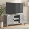 TV staliukas Televizoriaus spintelė 102 x 34,5 x 50 cm Pilka sonoma ąžuolo