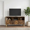 TV staliukas Televizoriaus spintelė 102 x 34,5 x 50 cm Dūminio ąžuolo