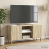 TV staliukas Televizoriaus spintelė 102 x 34,5 x 50 cm Sonoma ąžuolas