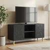 TV staliukas Televizoriaus spintelė 102 x 34,5 x 50 cm Juoda