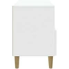 TV staliukas Televizoriaus spintelė 102 x 34,5 x 50 cm Itin blizgi balta